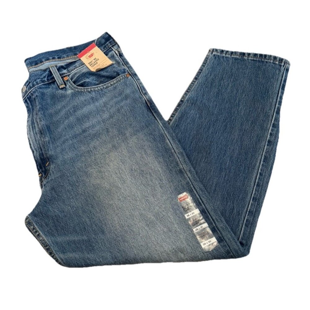 Levi's 550 Jeans '92 Relaxed Taper Denim Men's 38 x 29 100% Cotton New *T8